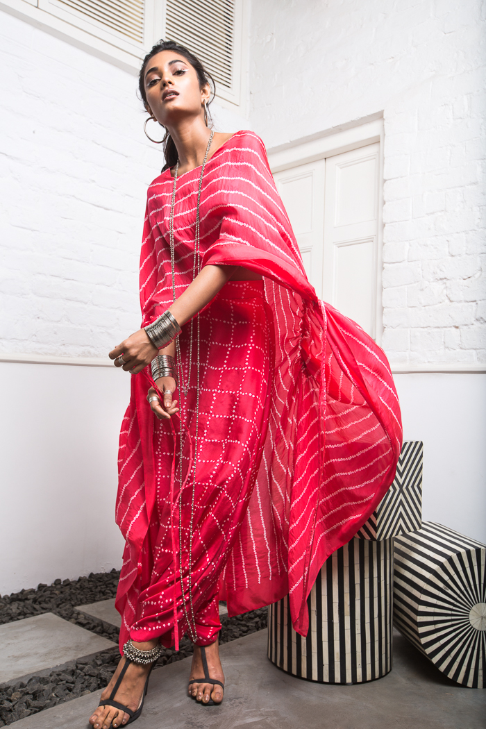 Buy Indo Era Women Pink Woven Design Top With Dhoti Pants - Kurta Sets for  Women 12133062 | Myntra